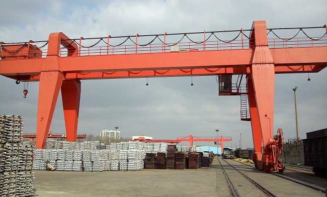 客戶名稱：中國儲運(yùn)公司-MG型32/10t-28m雙梁門式起重機(jī)2臺